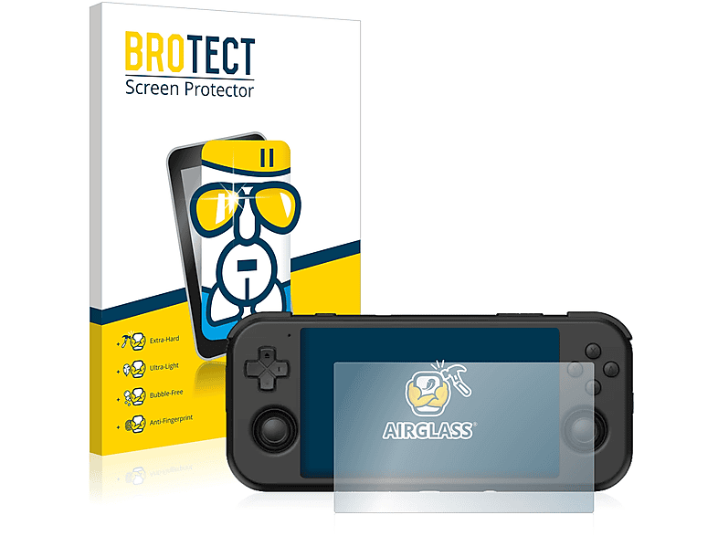 BROTECT Airglass klare Schutzfolie(für Retroid 3) Pocket