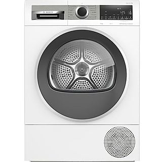 Secadora - BOSCH WQG235D0ES, Libre instalación, 8 kg, 14 programas, Blanco