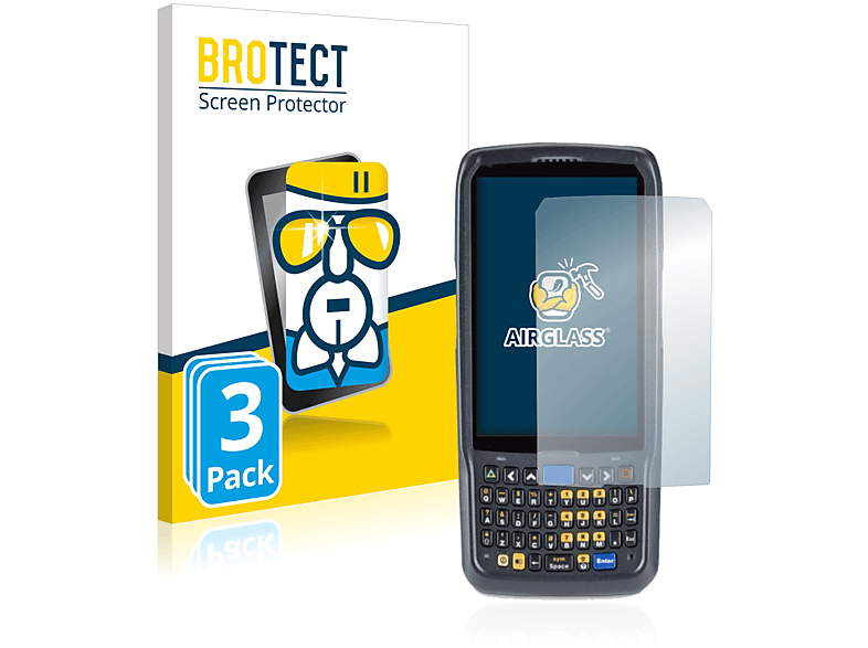BROTECT 3x Airglass klare Schutzfolie(für Honeywell CN51)