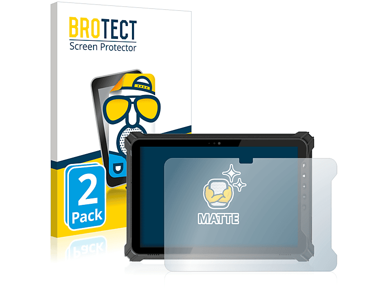 matte BROTECT Rocktab Schutzfolie(für Werock S510) 2x