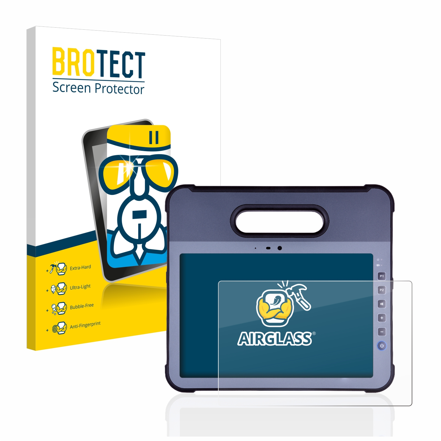 BROTECT Airglass Pokini Tab M10) Schutzfolie(für klare