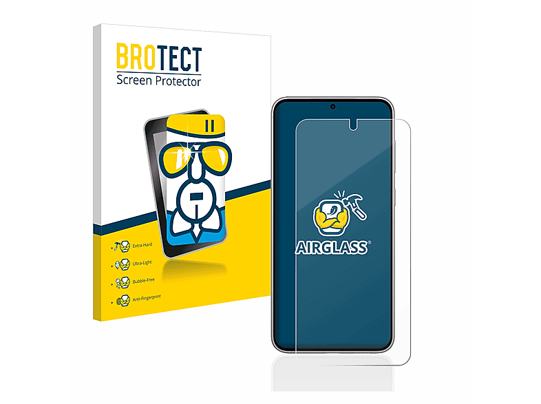BROTECT Airglass klare Schutzfolie(für Samsung Galaxy S23 Enterprise Edition)