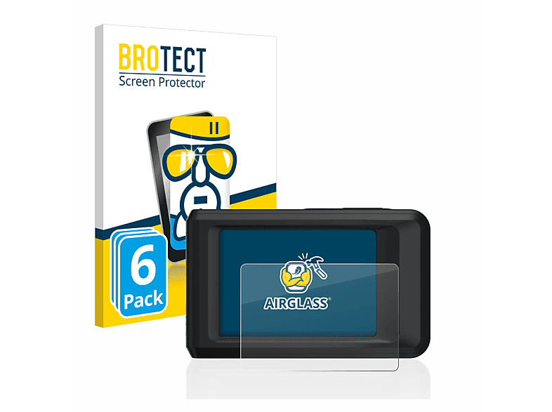 BROTECT 6x Airglass klare Schutzfolie(für Pocket Hikmicro 2)