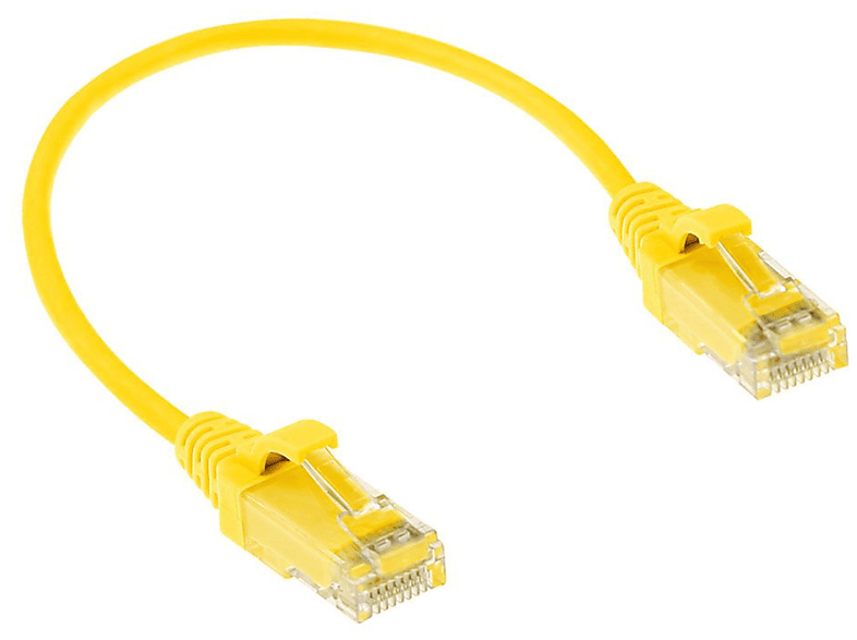 Slimline, U/UTP Netzwerkkabel, LSZH ACT DC9802 m 2 CAT6