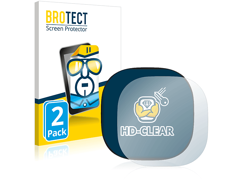 BROTECT 2x klare Schutzfolie(für ecobee Smart Thermostat Premium) | Zubehör Heiz- & Klimageräte