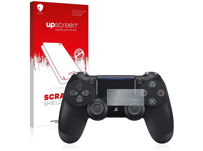 klare PS4 2019) Controller UPSCREEN Schutzfolie(für Sony 4 Kratzschutz DualShock