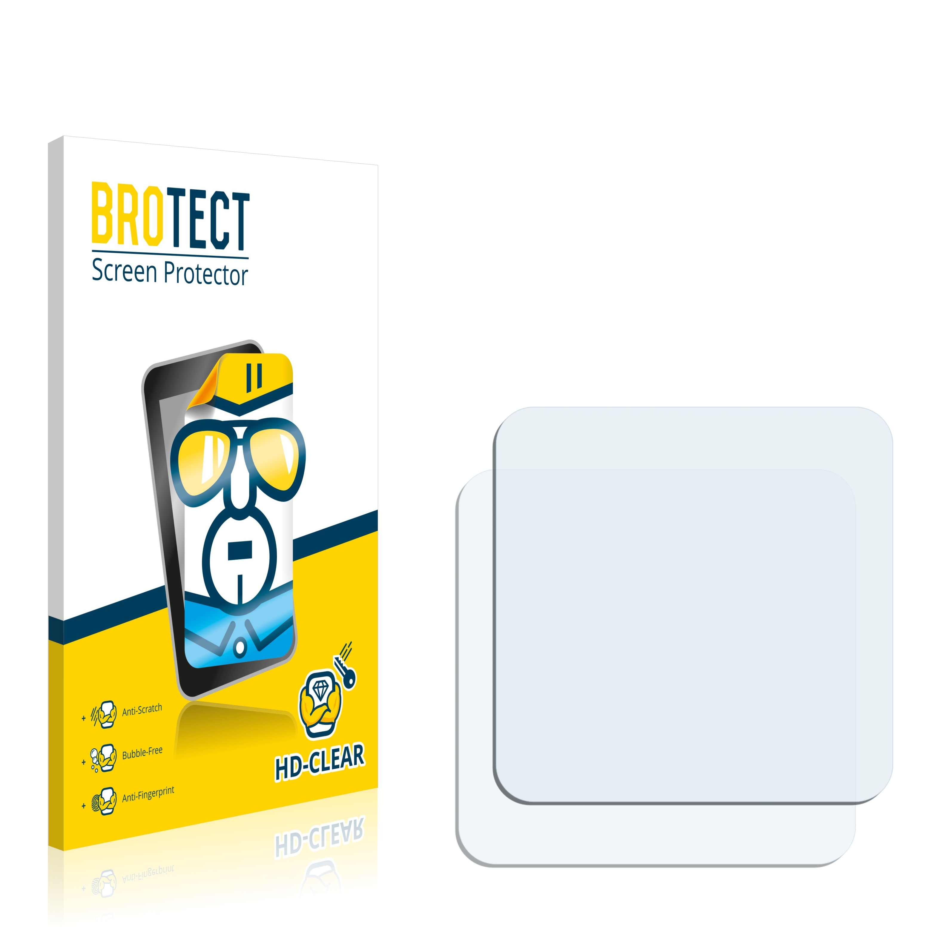 iPod klare 2010 2x BROTECT Gen.)) Schutzfolie(für nano (6. Apple