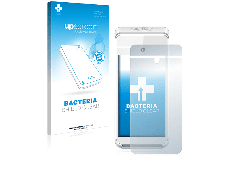 UPSCREEN antibakteriell klare Schutzfolie(für Pax A920)