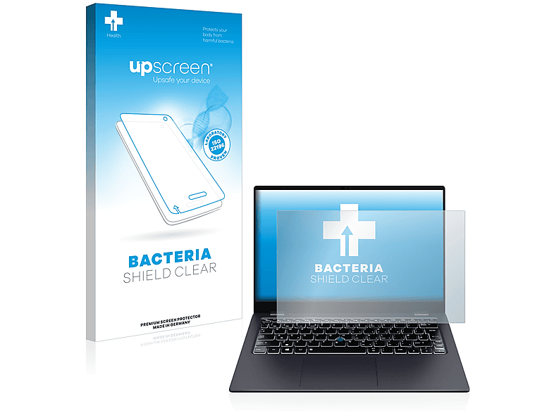 UPSCREEN antibakteriell klare Schutzfolie(für Dynabook Portégé X30L-K)