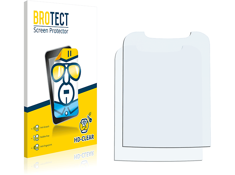Nokia 2x 8800) BROTECT Schutzfolie(für klare