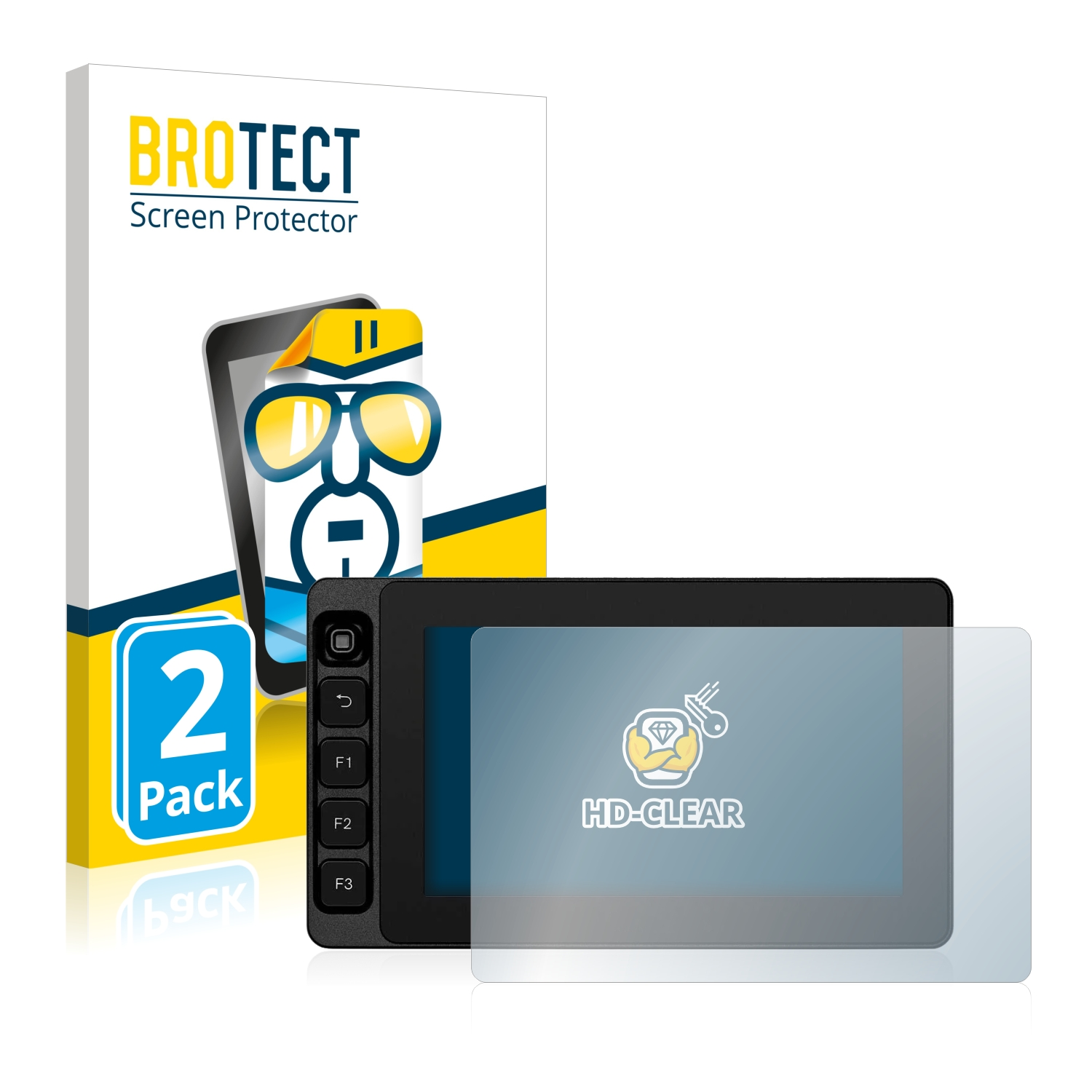 BROTECT 2x klare SmallHD Schutzfolie(für Ultra 5)