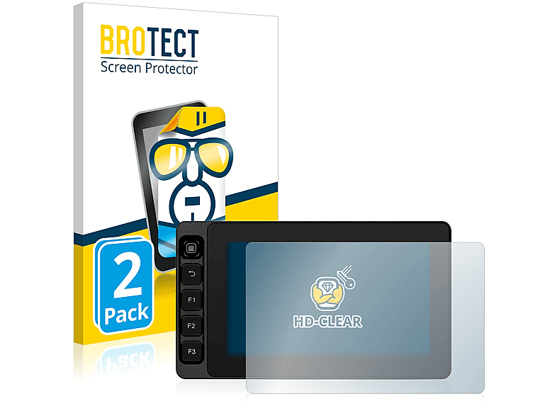 BROTECT 2x klare Schutzfolie(für SmallHD Ultra 5)