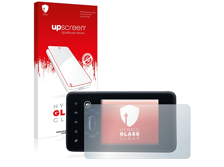 UPSCREEN klare Schutzfolie(für Dacia Jogger 2022 Media Display 8