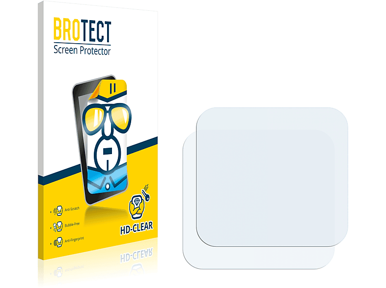 BROTECT 2x klare Schutzfolie(für Insta360 One R Twin Edition)