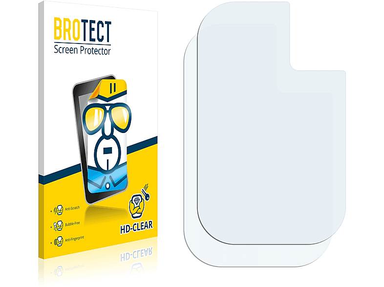 BROTECT 2x klare Schutzfolie(für Xiaomi Poco M3)