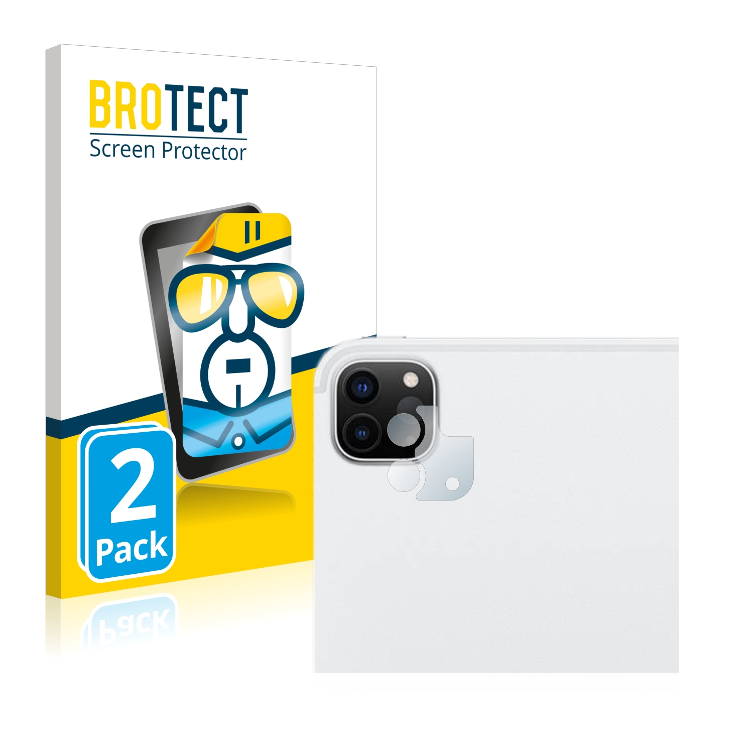 BROTECT 2x klare Apple (6. iPad Schutzfolie(für Pro 12.9\