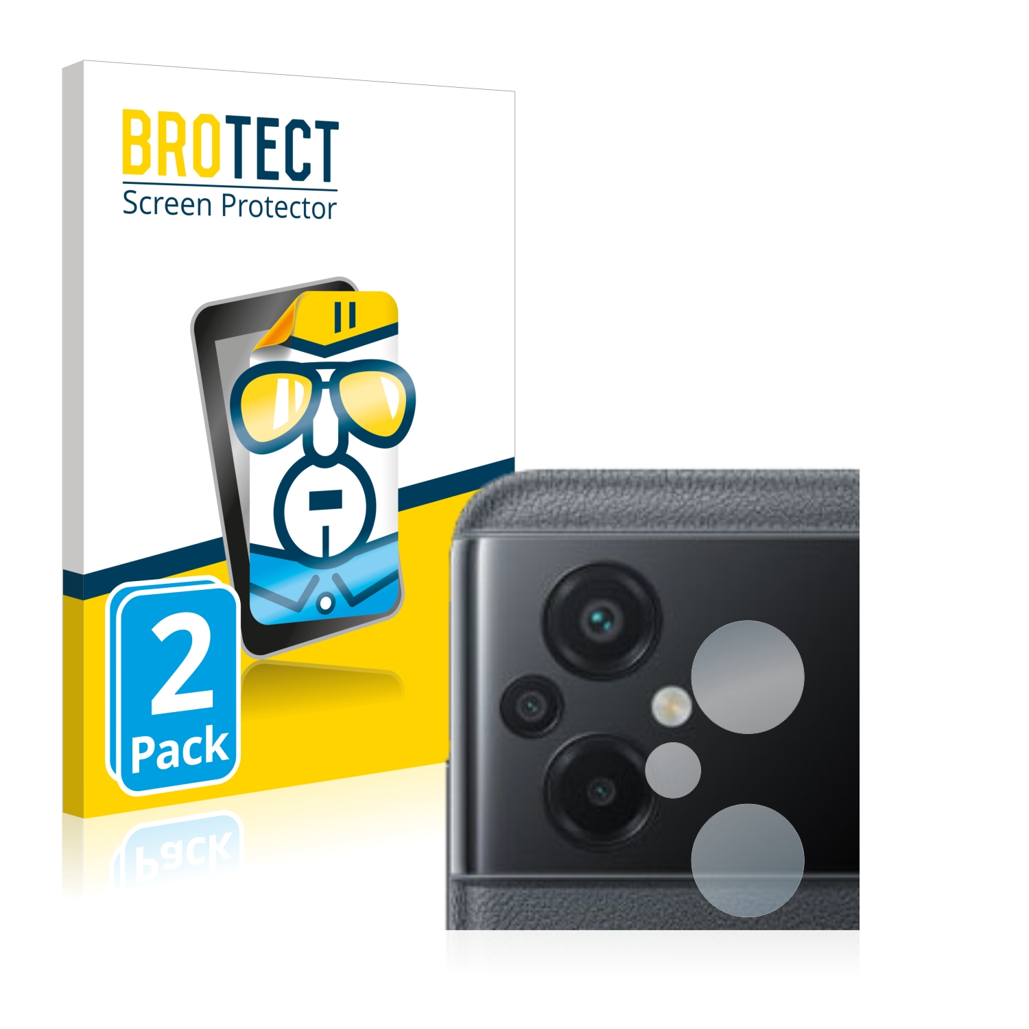 BROTECT 2x M5) Schutzfolie(für Xiaomi Poco klare