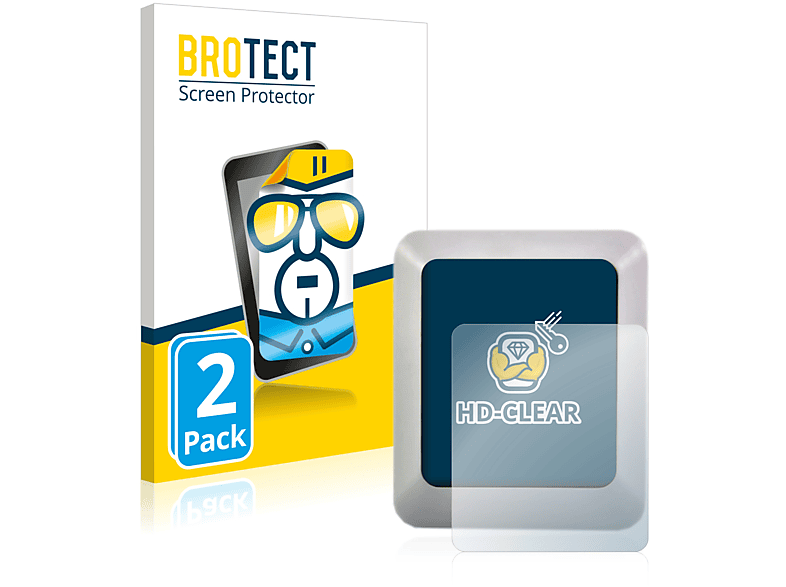 BROTECT 2x klare Schutzfolie(für ThermoPro TP50)