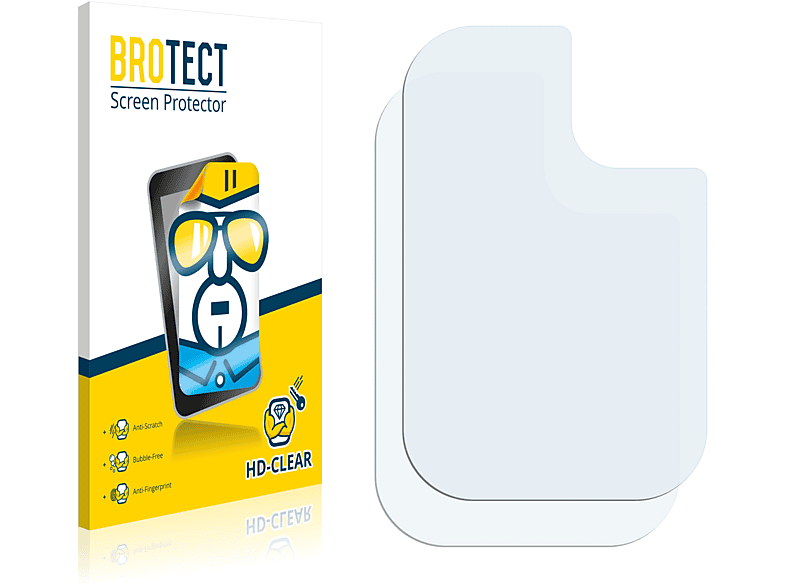 BROTECT 2x klare A31) Galaxy Samsung Schutzfolie(für