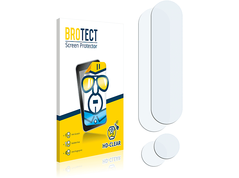 BROTECT 2x klare Schutzfolie(für Xiaomi Mi 10 Pro)