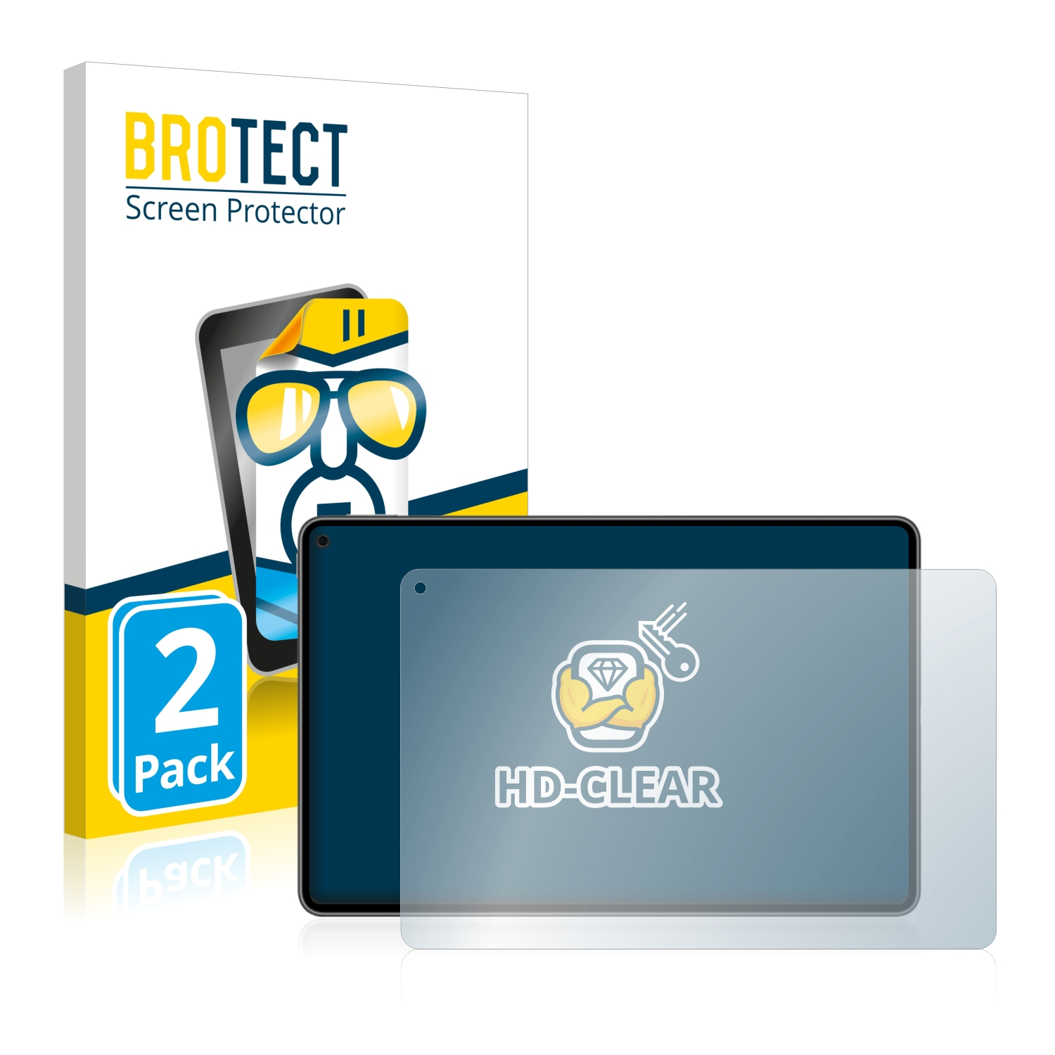 Huawei MatePad BROTECT 11) klare 2x Pro Schutzfolie(für
