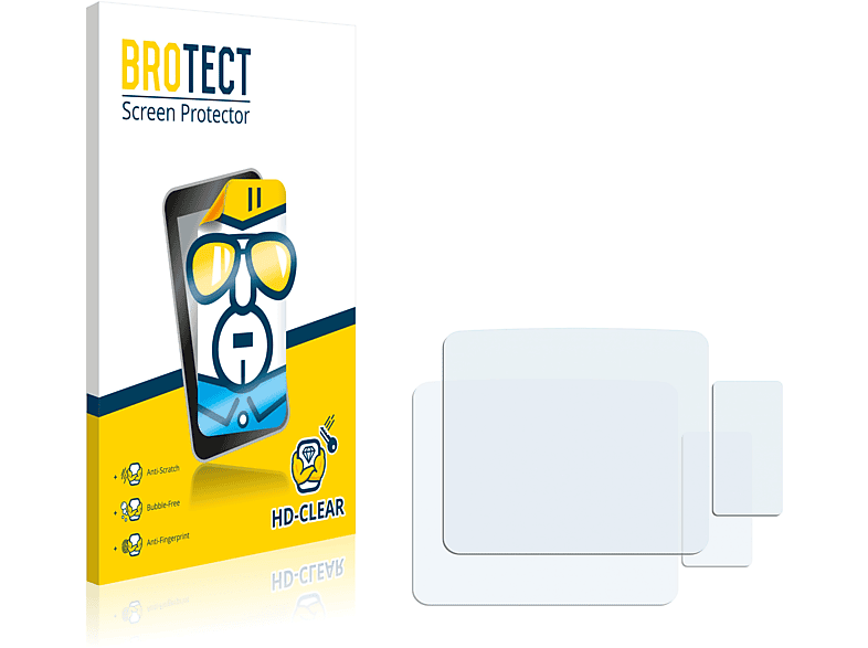 BROTECT 2x 1D klare Schutzfolie(für EOS N) Mark Canon II
