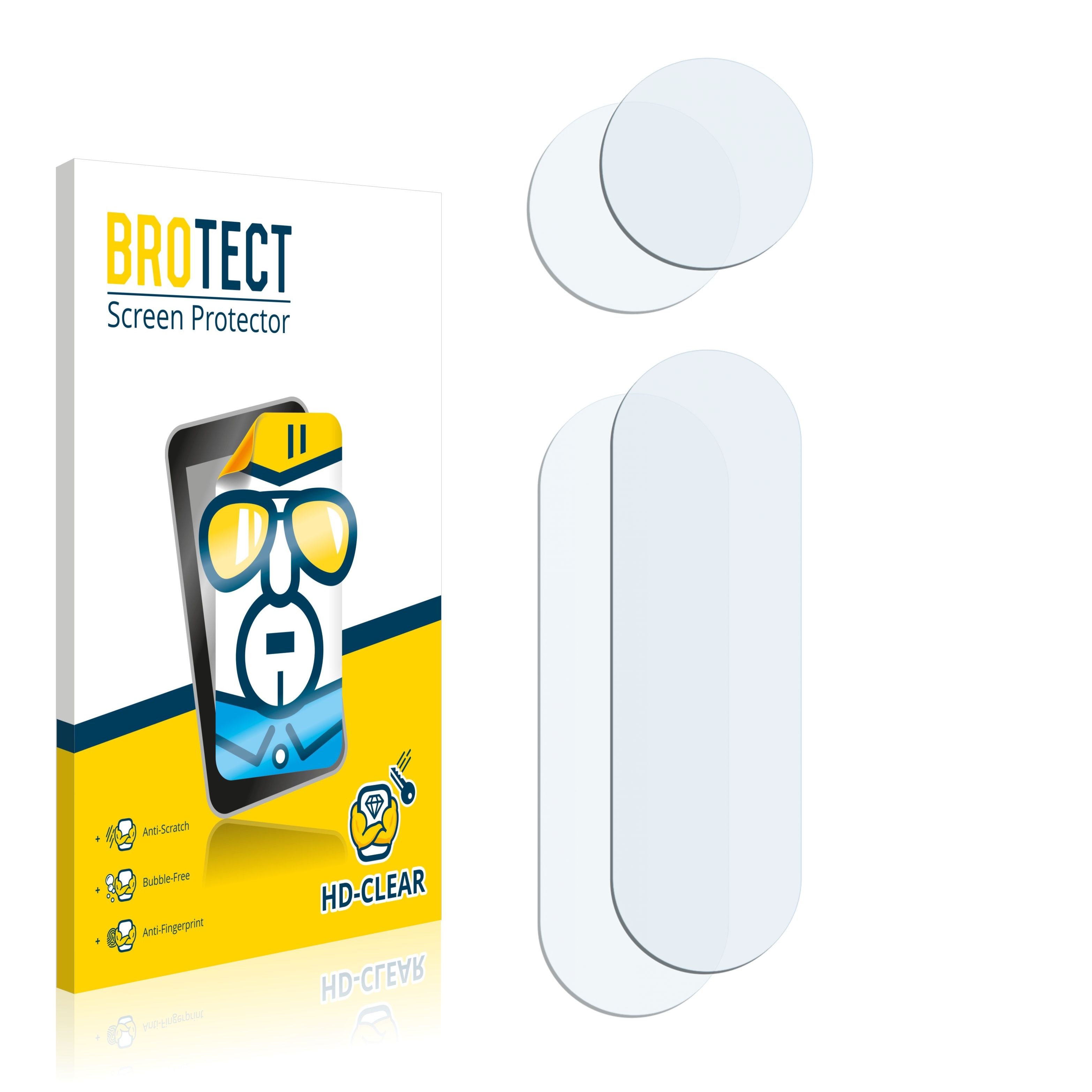 BROTECT 2x klare Schutzfolie(für Moto Motorola G Pro)