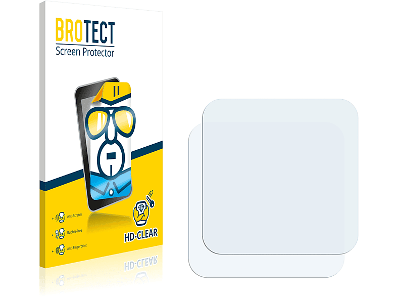 BROTECT 2x klare Schutzfolie(für Bosch Twist)
