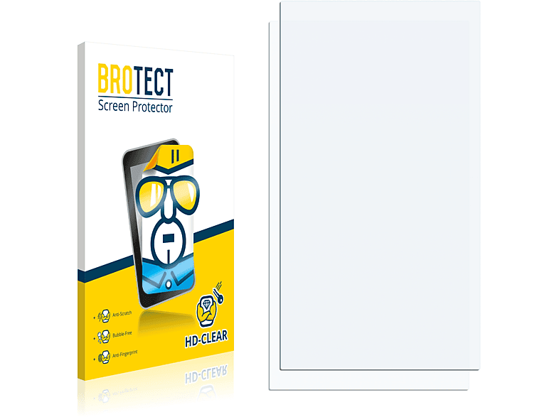 Schutzfolie(für klare M9s) HTC BROTECT One 2x