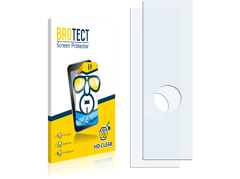 BROTECT 2x klare Schutzfolie(für Bosch Zamo 3)