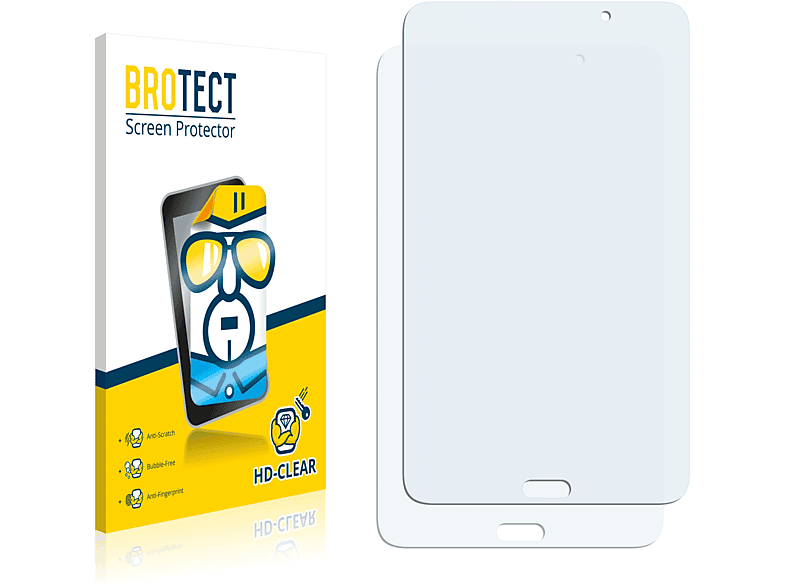 BROTECT 2x klare Schutzfolie(für WiFi) Galaxy 4 Tab 7.0 Samsung