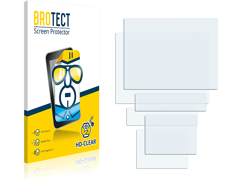 BROTECT 2x klare Schutzfolie(für Fujifilm GFX100)