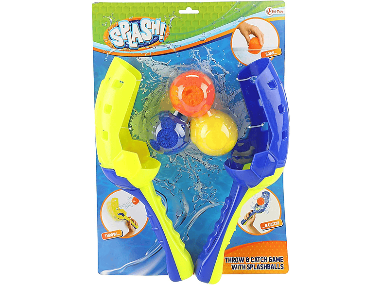 TOI-TOYS SPLASH Wasser Ballfangspiel Wasserspielzeug