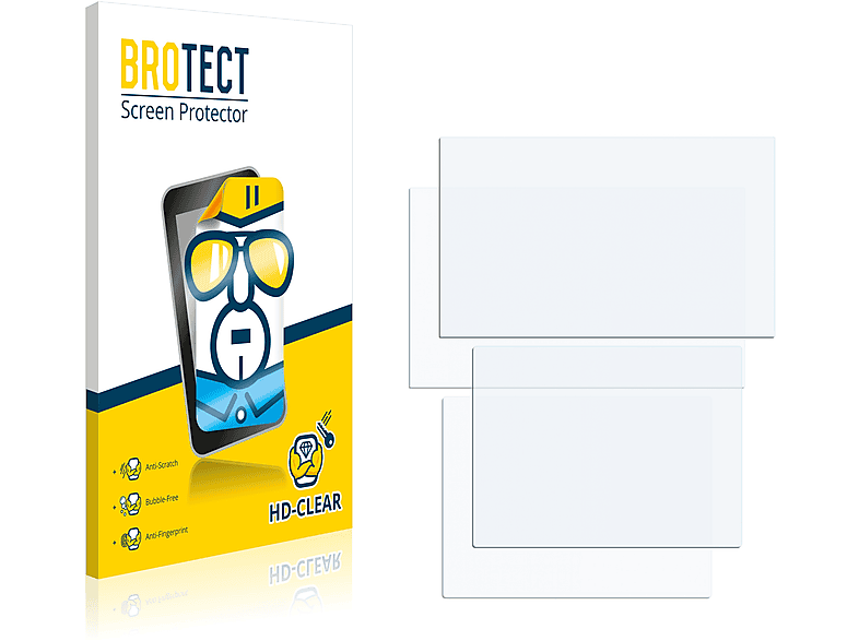 BROTECT 2x klare Nintendo XL) Schutzfolie(für 2DS