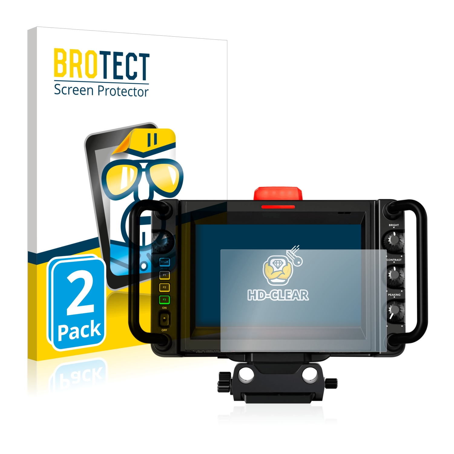 BROTECT Studio Camera 4K klare 2x Plus) Schutzfolie(für Blackmagic
