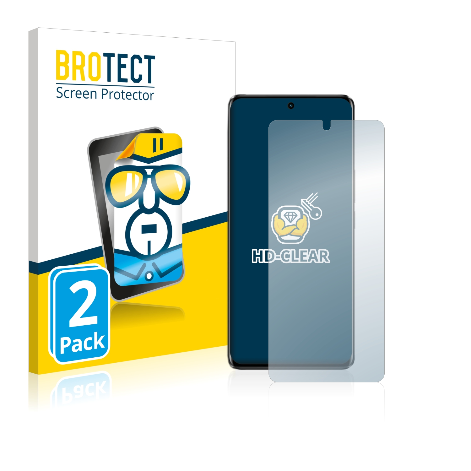 BROTECT 2x klare Schutzfolie(für Vivo Pro) S15