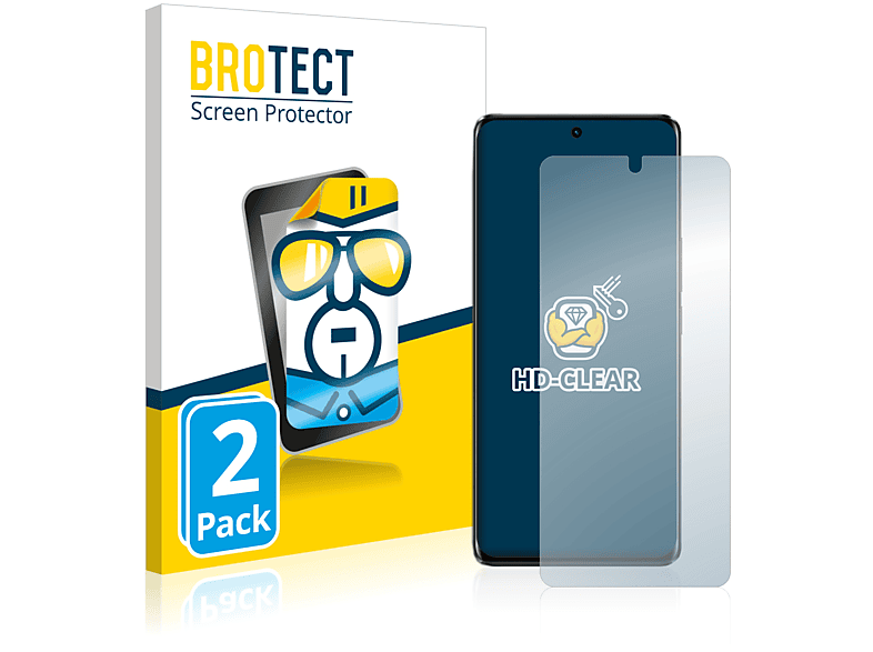BROTECT 2x Pro) klare Vivo Schutzfolie(für S15