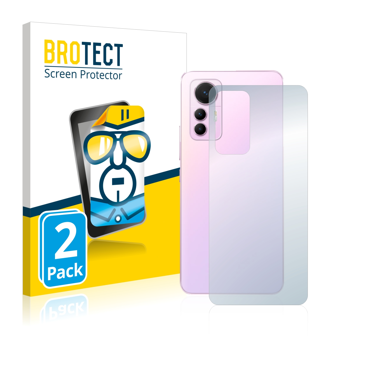 BROTECT 2x klare Schutzfolie(für Lite) Xiaomi 12