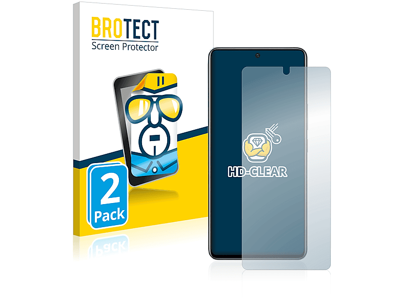 BROTECT 2x klare Schutzfolie(für Vivo iQOO Neo 6 SE)