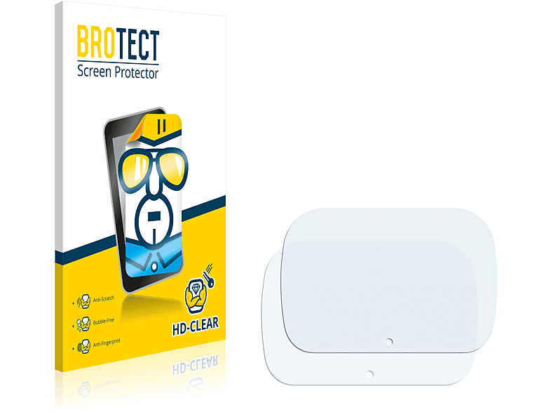 BROTECT 2x klare Schutzfolie(für GoPro Karma Controller)