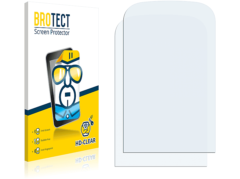 BROTECT 2x klare Schutzfolie(für Nokia 2720 fold)