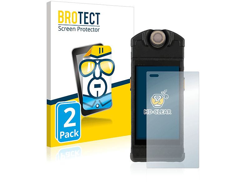 BROTECT 2x klare Schutzfolie(für M2Smart ACD HMI5)