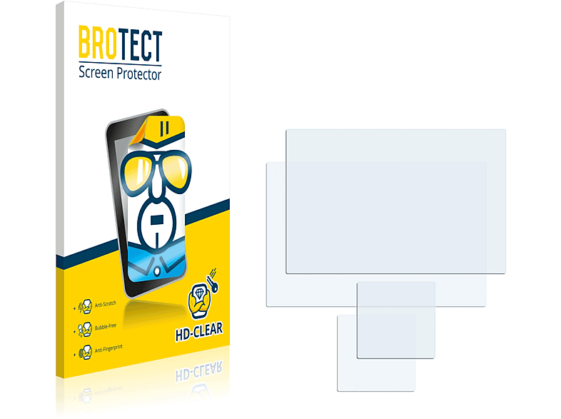 BROTECT 2x klare Schutzfolie(für Leica SL2-S)
