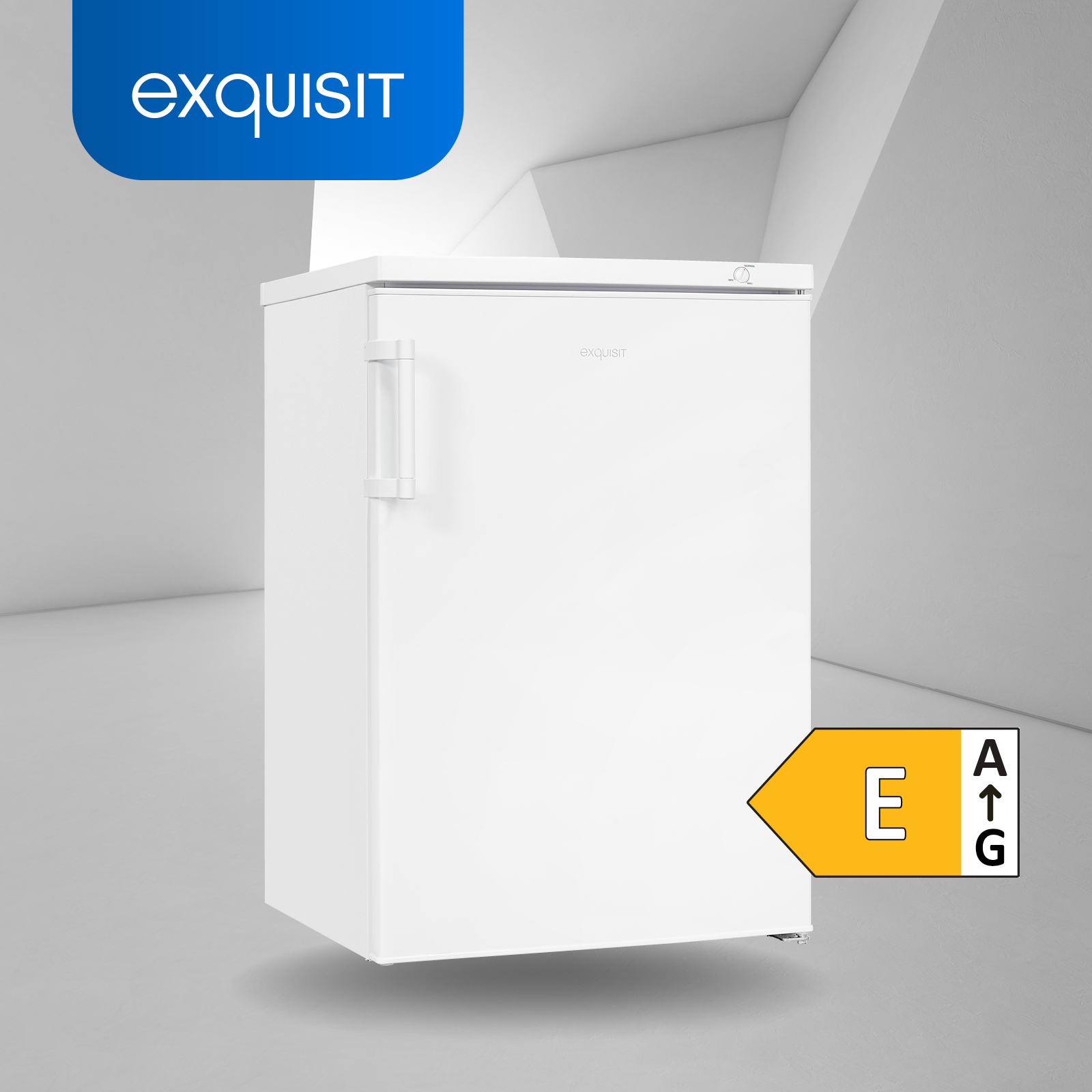 EXQUISIT GS81-H-010E (E, Gefrierschrank weiss mm 845 hoch)