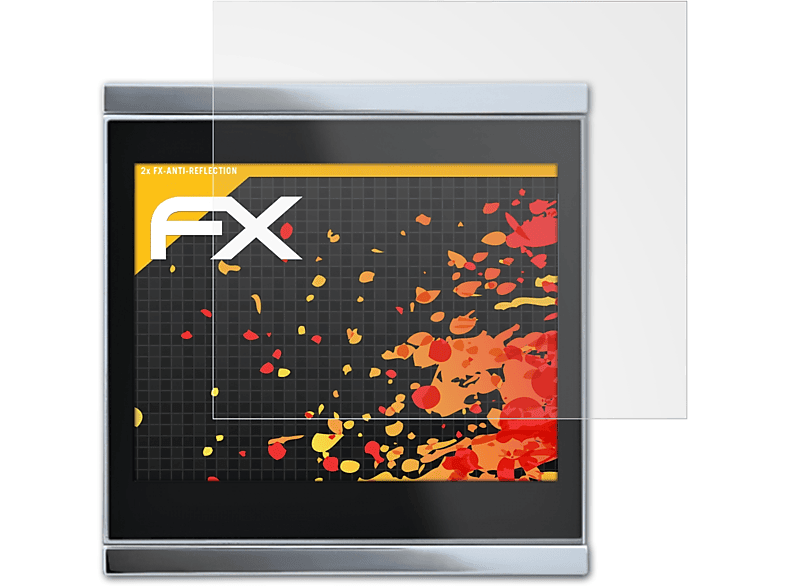ATFOLIX 2x FX-Antireflex Displayschutz(für Elsner Corlo Touch KNX (3.5 inch))