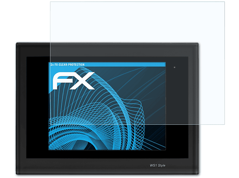 ATFOLIX 2x FX-Clear Displayschutz(für Elsner Style) WS1