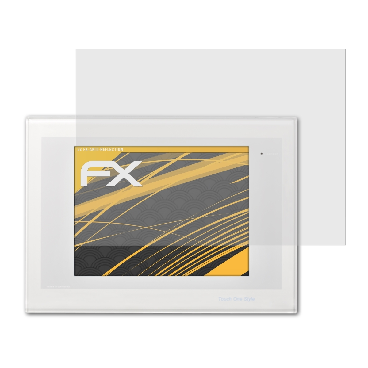 ATFOLIX 2x FX-Antireflex Displayschutz(für Elsner Touch KNX Style) One