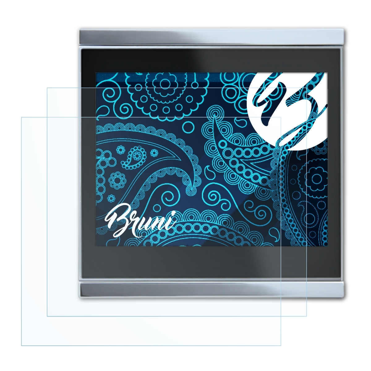 BRUNI 2x Basics-Clear inch)) Corlo (3.5 KNX Schutzfolie(für Touch Elsner