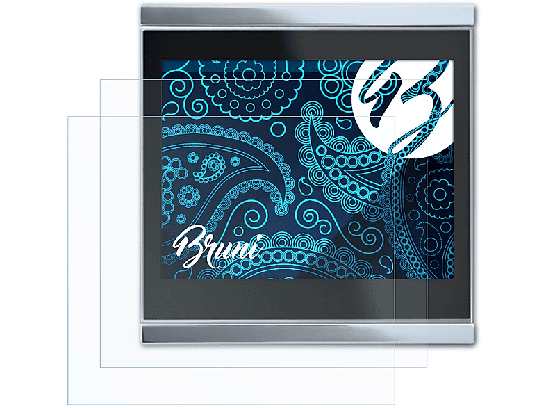 BRUNI 2x Basics-Clear Elsner inch)) Schutzfolie(für KNX (3.5 Corlo Touch