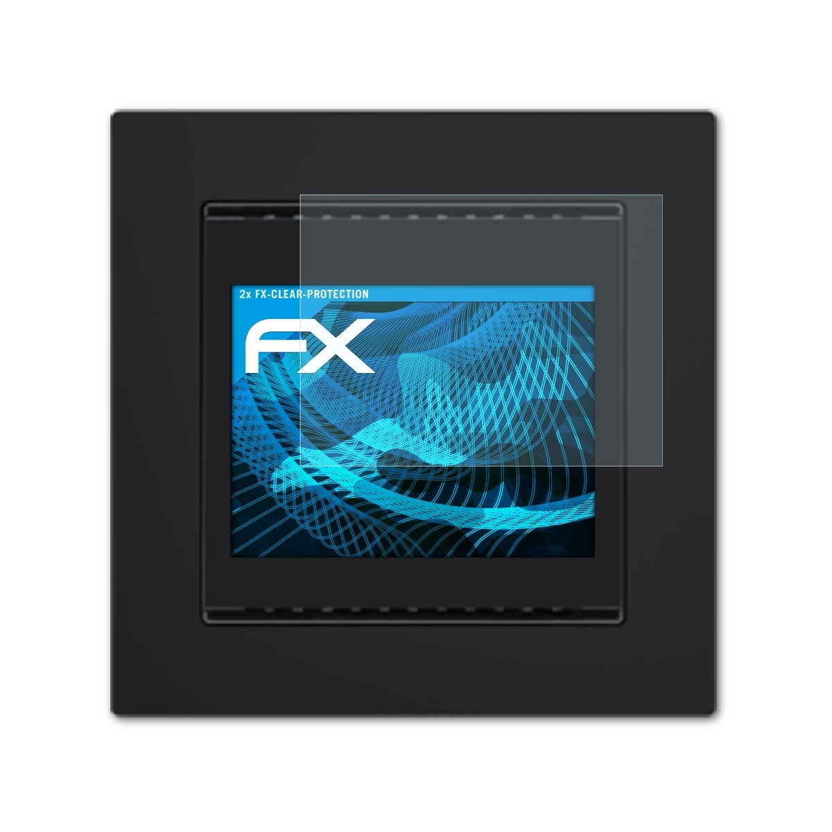 ATFOLIX 2x FX-Clear Displayschutz(für Elsner KNX) Cala Touch